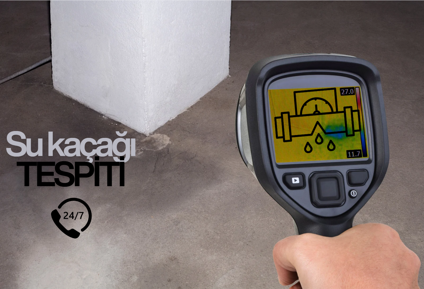 Ankara Demetevler Cihazla Su Kaçağı Tespiti